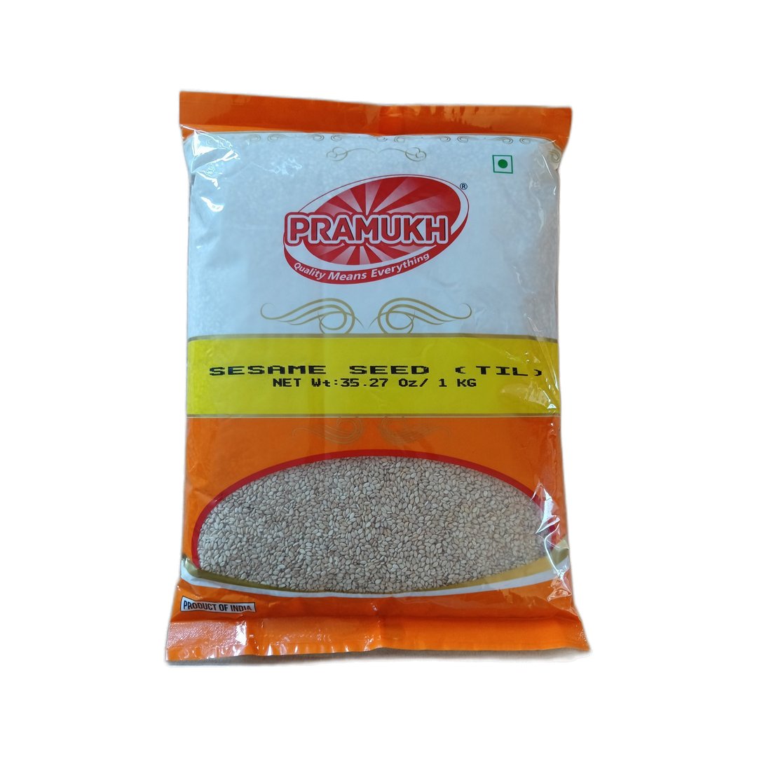 SESAME SEED WHITE 1KG PRAMUKH