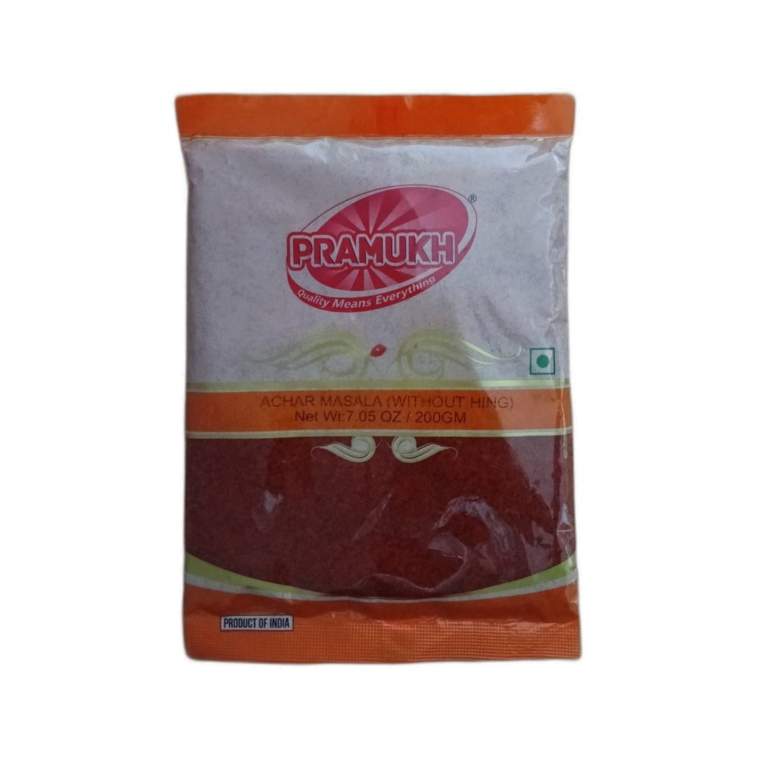 ACHAR MASALA WITHOUT HING 200GM PRAMUKH