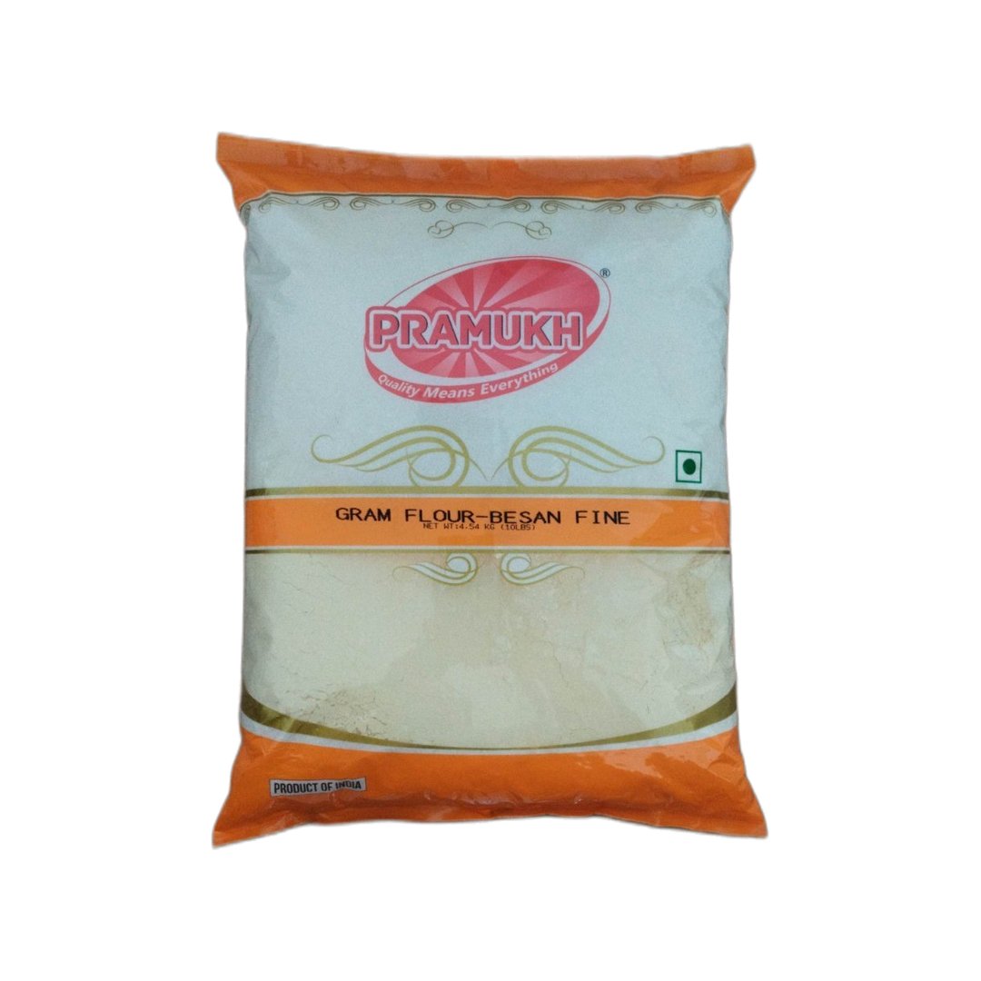BESAN FINE(GRAM FLOUR) 4.54 KG PRAMUKH 
