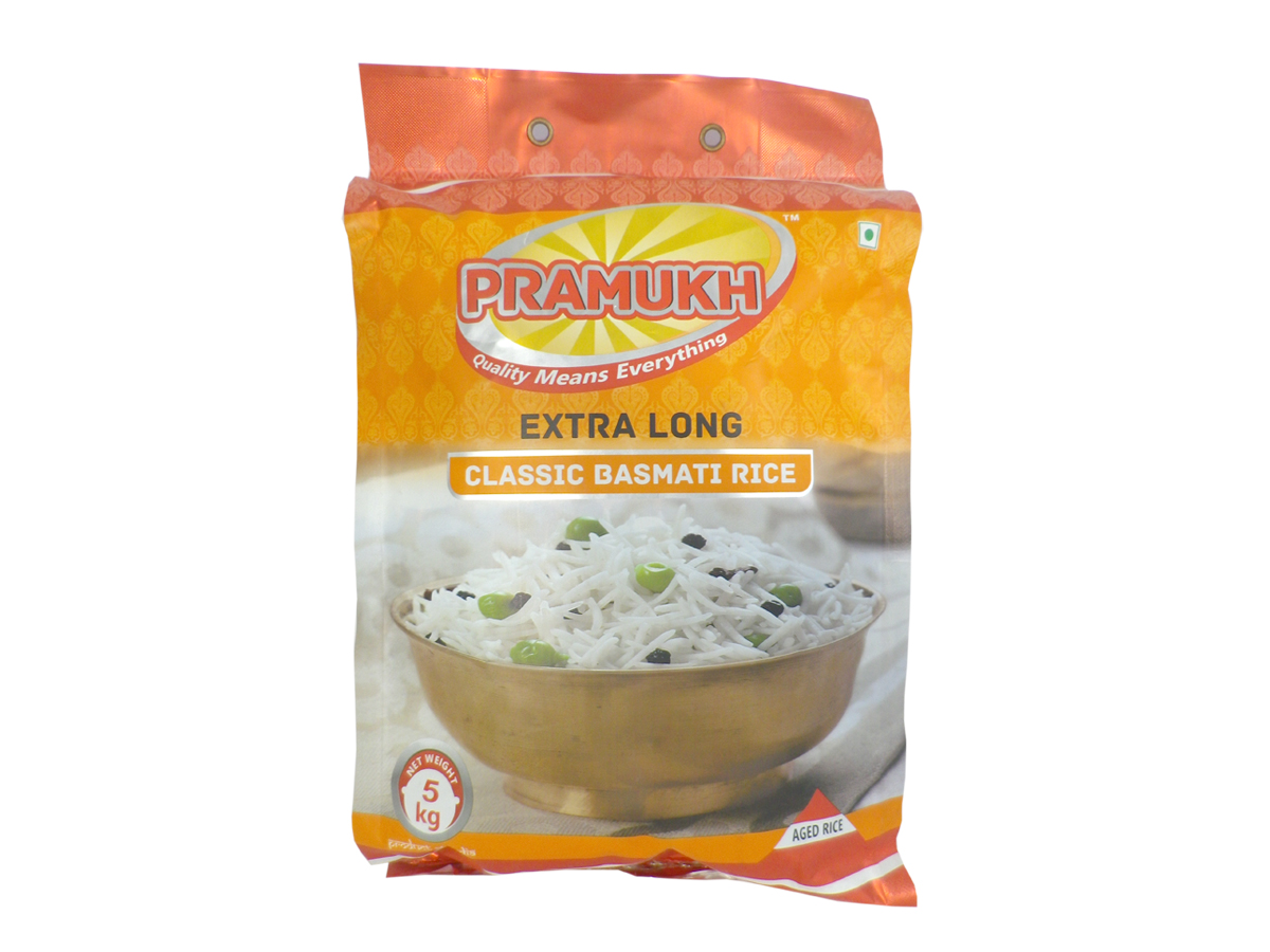 RICE BASMATI CLASSIC 4X5KG PRAMUKH